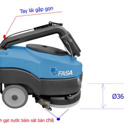 Ảnh Máy chà sàn liên hợp Fasa A1 36E