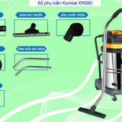 Ảnh Máy hút bụi công nghiệp Kumisai KMS80