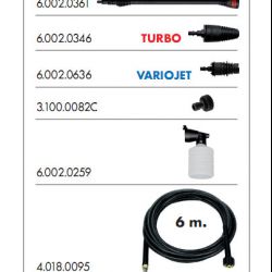 Ảnh Máy phun rửa áp lực cao Fasa Pop Extra 135